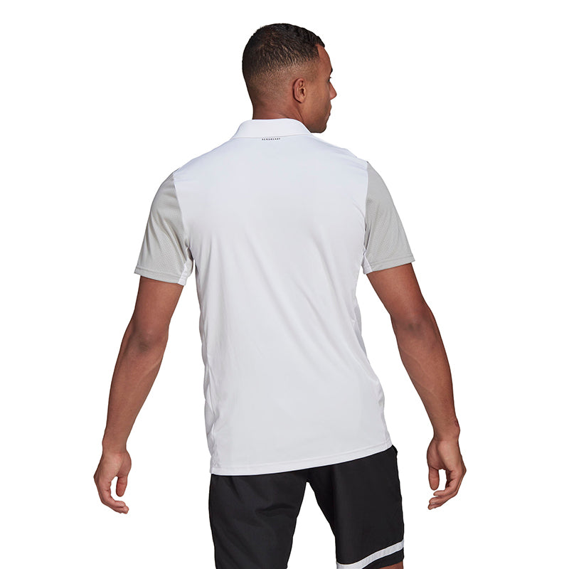 Adidas Club Polo (M) (White/Grey)