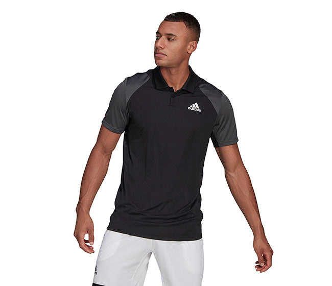 Adidas Club Polo (M) (Black/Grey)