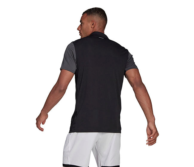 Adidas Club Polo (M) (Black/Grey)