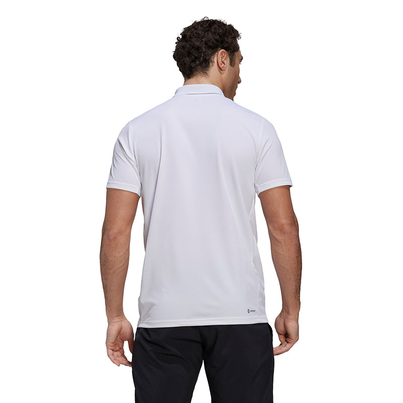Adidas Club Pique Polo (M) (White)