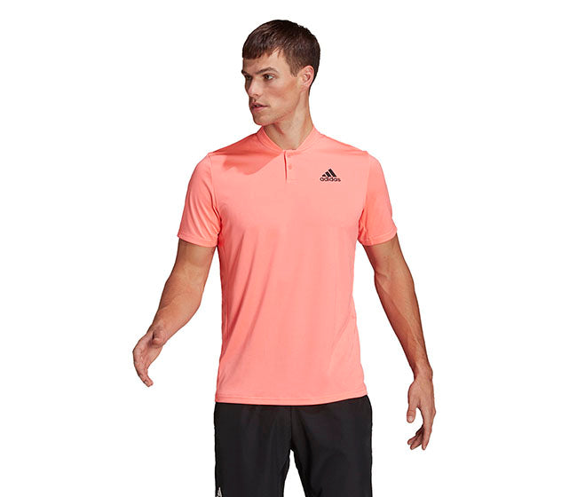 Adidas Club Henley (M) (Acid Red)