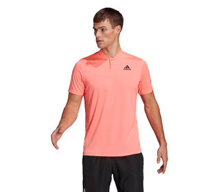 Adidas Club Henley (M) (Acid Red)