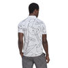 Adidas Club Graphic Polo (M) (White)