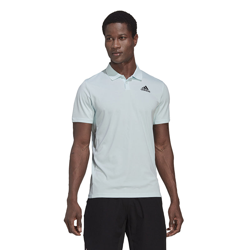 Adidas Club Pique Polo (M) (Light Blue)