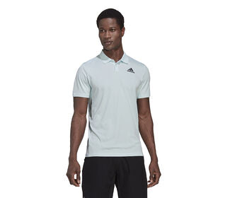 Adidas Club Pique Polo (M) (Light Blue)
