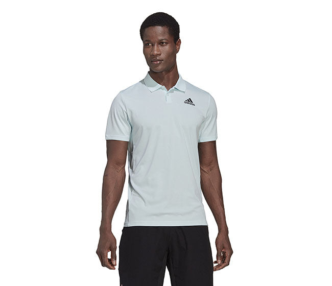 Adidas Club Pique Polo (M) (Light Blue)