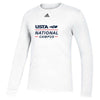 Adidas Usta Amplifier Long Sleeve Tee (M) (White)