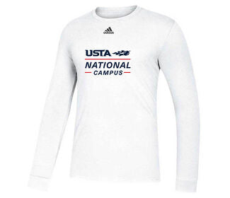 Adidas Usta Amplifier Long Sleeve Tee (M) (White)
