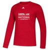 Adidas Usta Amplifier Long Sleeve Tee (M) (Red)