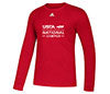 Adidas Usta Amplifier Long Sleeve Tee (M) (Red)