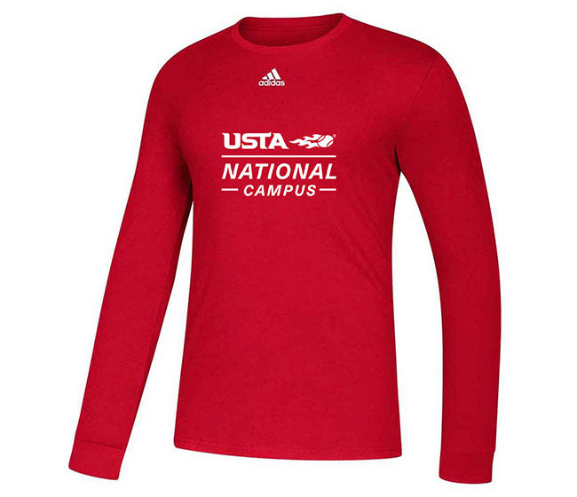 Adidas Usta Amplifier Long Sleeve Tee (M) (Red)