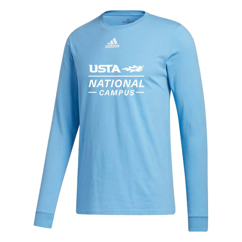 Adidas Usta Amplifier Long Sleeve Tee (M) (Light Blue)