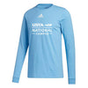 Adidas Usta Amplifier Long Sleeve Tee (M) (Light Blue)