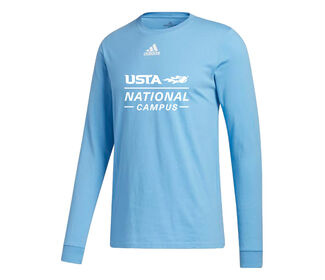 Adidas Usta Amplifier Long Sleeve Tee (M) (Light Blue)