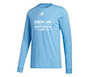 Adidas Usta Amplifier Long Sleeve Tee (M) (Light Blue)