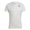 Adidas Freelift Primeblue Printed Tee (M) (Grey)