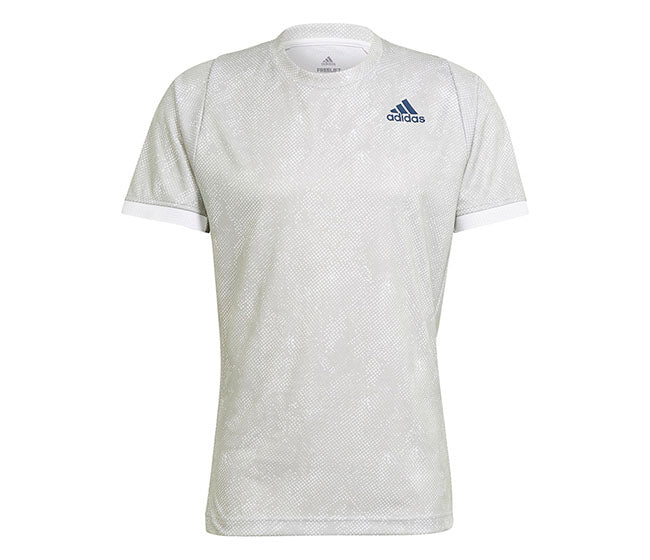Adidas Freelift Primeblue Printed Tee (M) (Grey)
