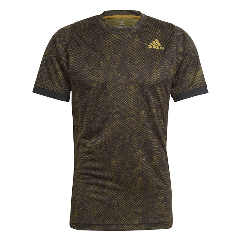 Adidas Freelift Primeblue Printed Tee (M) (Black)