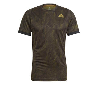 Adidas Freelift Primeblue Printed Tee (M) (Black)