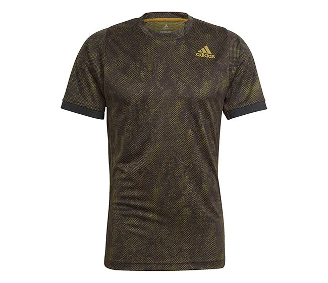 Adidas Freelift Primeblue Printed Tee (M) (Black)