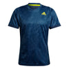 Adidas Freelift Primeblue Printed Tee (M) (Navy)