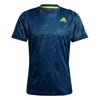 Adidas Freelift Primeblue Printed Tee (M) (Navy)