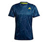 Adidas Freelift Primeblue Printed Tee (M) (Navy)