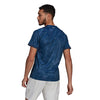 Adidas Freelift Primeblue Printed Tee (M) (Navy)