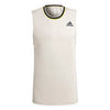 Adidas Sleeveless Primeblue Tee (M) (Cream)