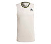 Adidas Sleeveless Primeblue Tee (M) (Cream)