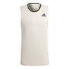 Adidas Sleeveless Primeblue Tee (M) (Cream)