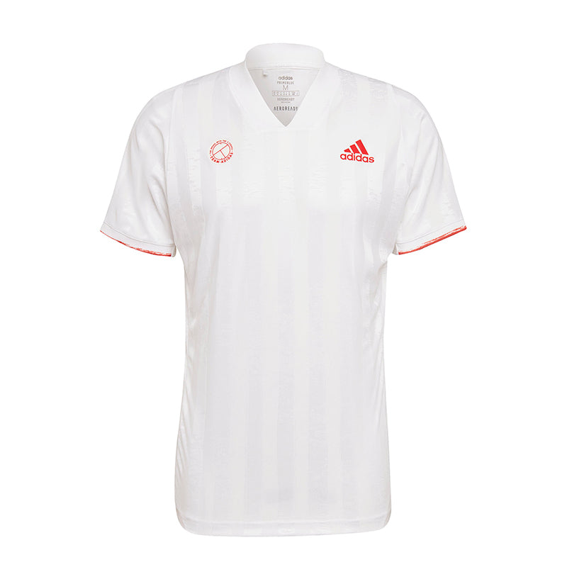 Adidas Freelift Tee Engineered (M) (White)