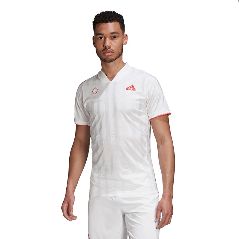 Adidas Freelift Tee Engineered (M) (White)
