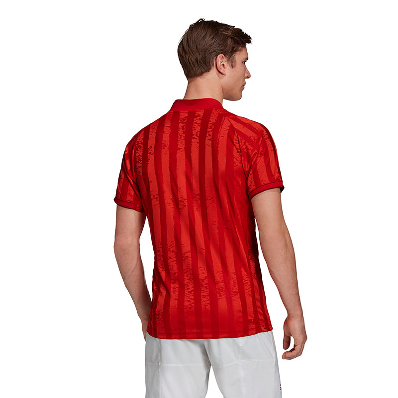Adidas Freelift Tee Engineered (M) (Red)