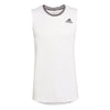 Adidas Sleeveless Primeblue Tee (M) (White)