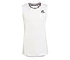 Adidas Sleeveless Primeblue Tee (M) (White)