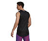 Adidas Sleeveless Primeblue Tee (M) (Black)