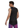 Adidas Sleeveless Primeblue Tee (M) (Black)