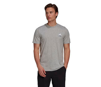 Adidas Tennis Graphic Wimbledon Tee (M) (Grey)