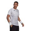 Adidas Freelift Tokyo Primeblue Tee (M) (White)
