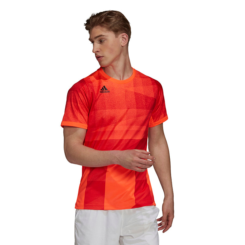 Adidas Freelift Tokyo Primeblue Tee (M) (Red)