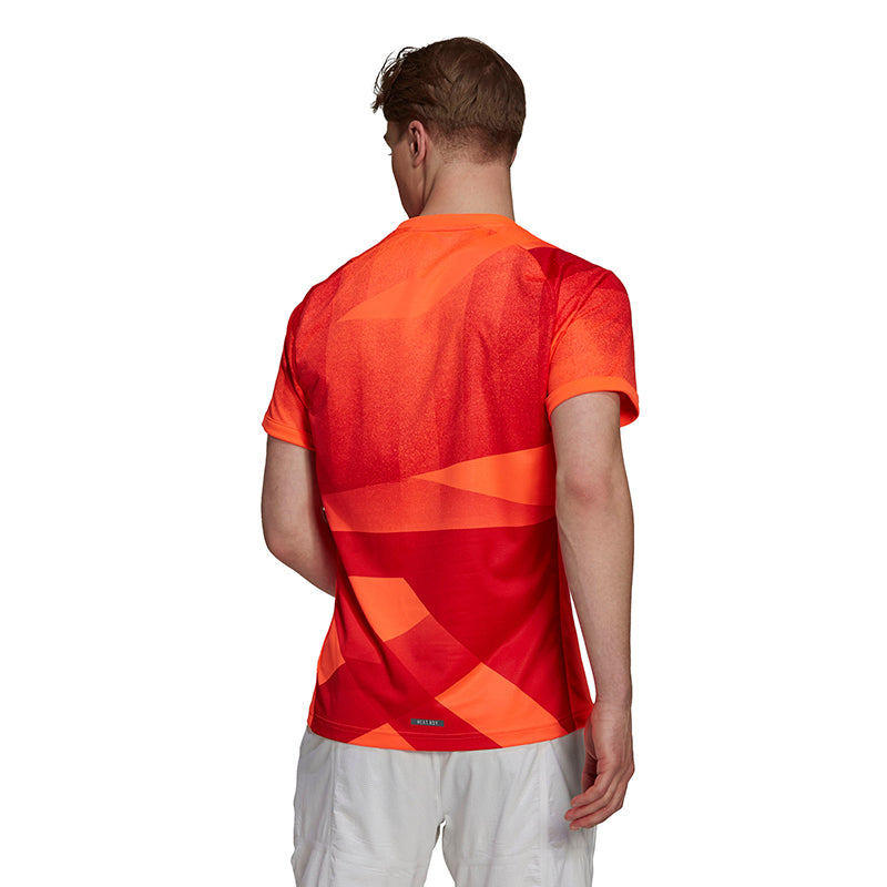Adidas Freelift Tokyo Primeblue Tee (M) (Red)