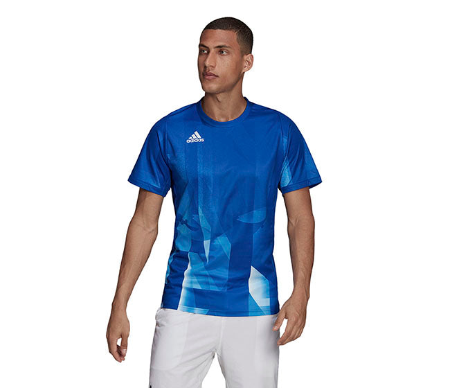 Adidas Freelift Tokyo Primeblue Tee (M) (Royal)