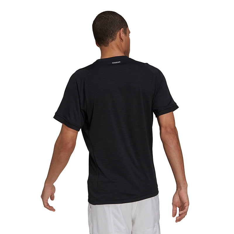 Adidas Tennis Freelift Tee (M) (Black)