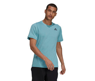 Adidas Tennis Freelift Tee (M) (Mint Green)