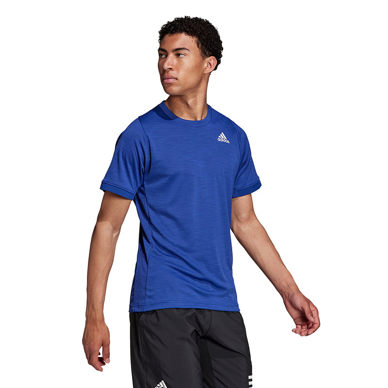 Adidas Tennis Freelift Tee (M) (Blue)