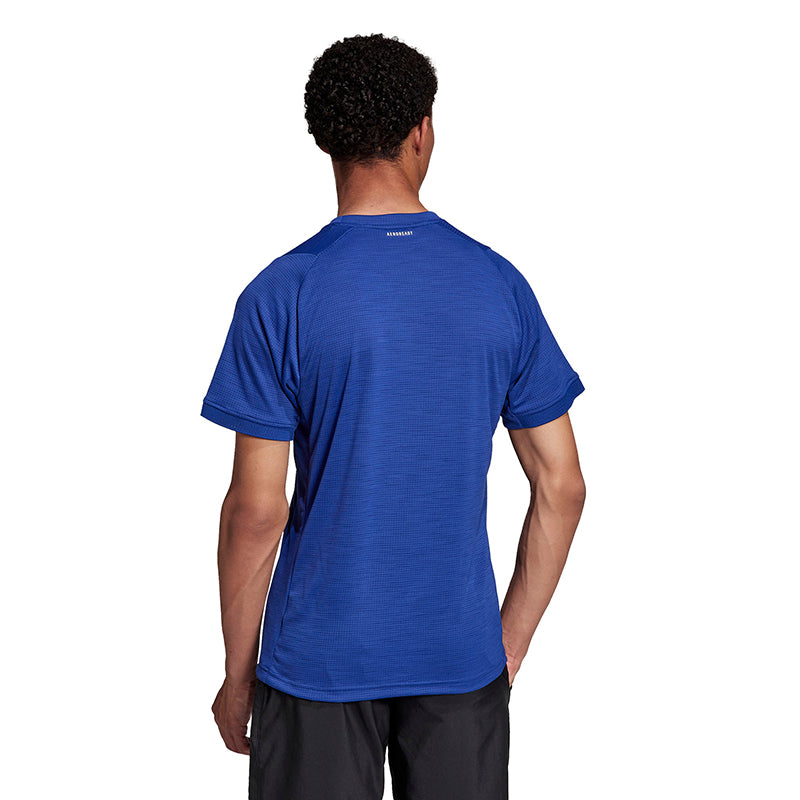 Adidas Tennis Freelift Tee (M) (Blue)