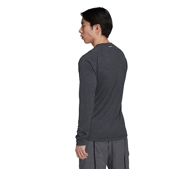Adidas Freelift Long Sleeve Tee (M) (Dark Grey)