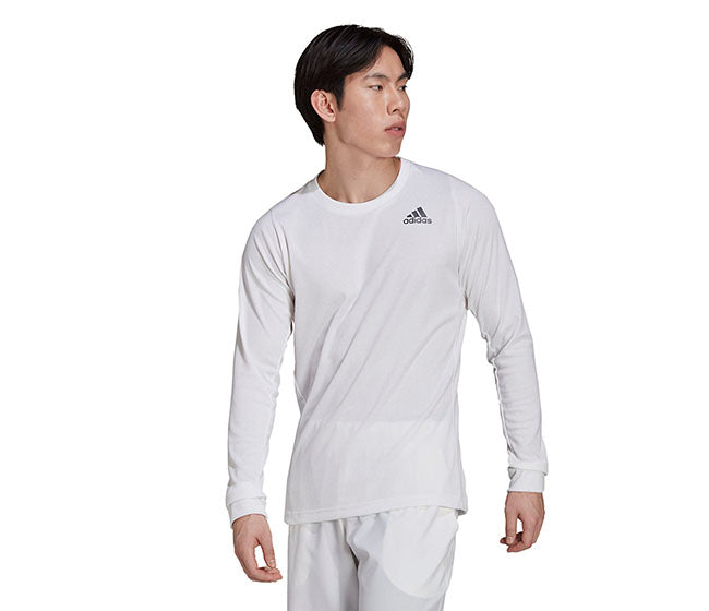 Adidas Freelift Long Sleeve Tee (M) (White)