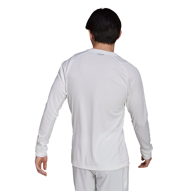 Adidas Freelift Long Sleeve Tee (M) (White)